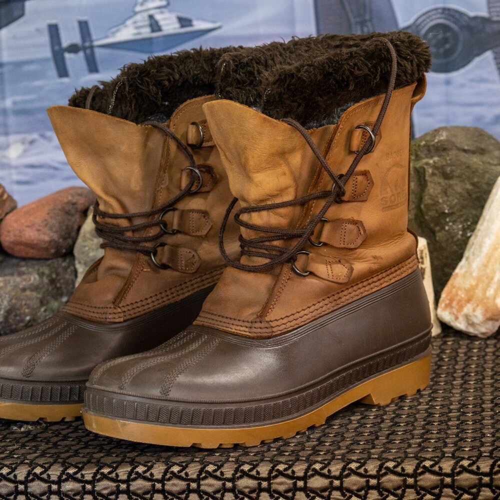Sorel Mens BADGER Duck Boots sz 9 Canada - Picture 3 of 16